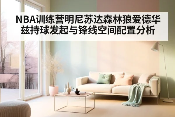 NBA训练营明尼苏达森林狼爱德华兹持球发起与锋线空间配置分析